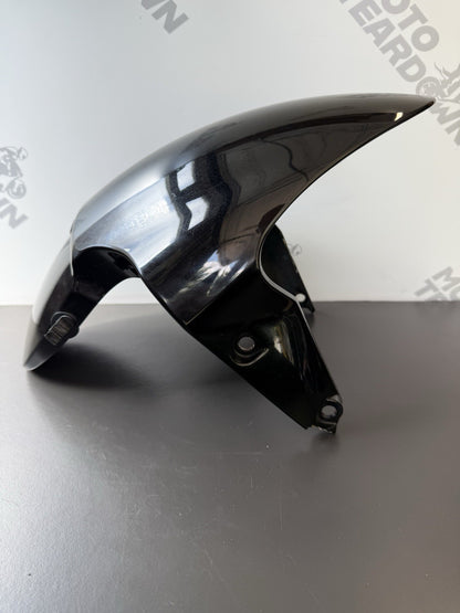 TRIUMPH STREET TRIPLE 675R FRONT MUDGUARD FENDER GLOSS BLACK *SEE DESCRIPTION*