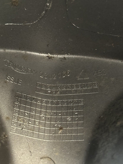 Triumph Street Triple 675R ABS Grey Nose Cone T2302136 2302136 Front Nose Cone