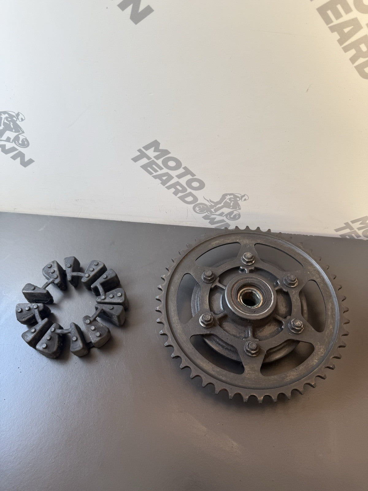 TRIUMPH STREET TRIPLE 675R Rear Sprocket Carrier 2010601 2008-2011 Rear Sprocket