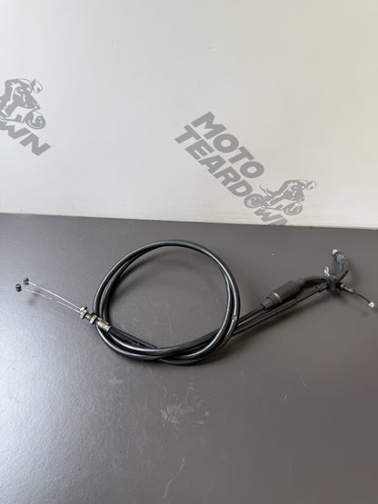 Suzuki Gsxs 125 2017 - 2021 Throttle Cables Suzuki GSXS 125 Throttle Cables OEM