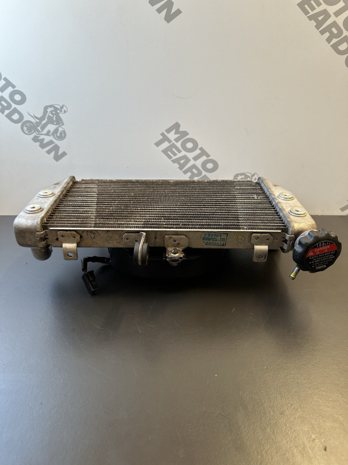 YAMAHA MT-03 RADIATOR Yamaha MT03 Radiator And Fan OEM 2020- MT03 Radiator