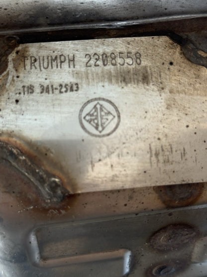 Triumph Trident 660 Exhaust System Downpipes Headers 2021-2024 Trident Exhaust