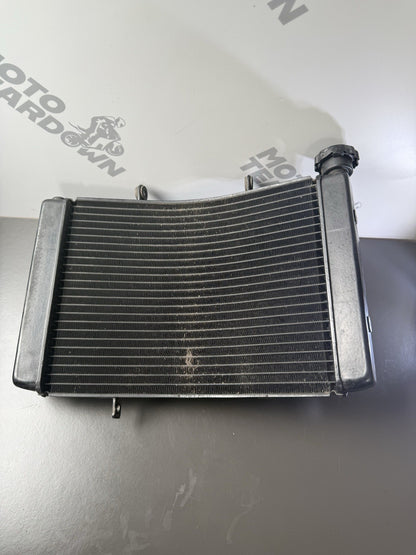 Triumph Street Triple 675R Radiator & Fan Rad 2008-2011  675R Radiator 2010 OEM
