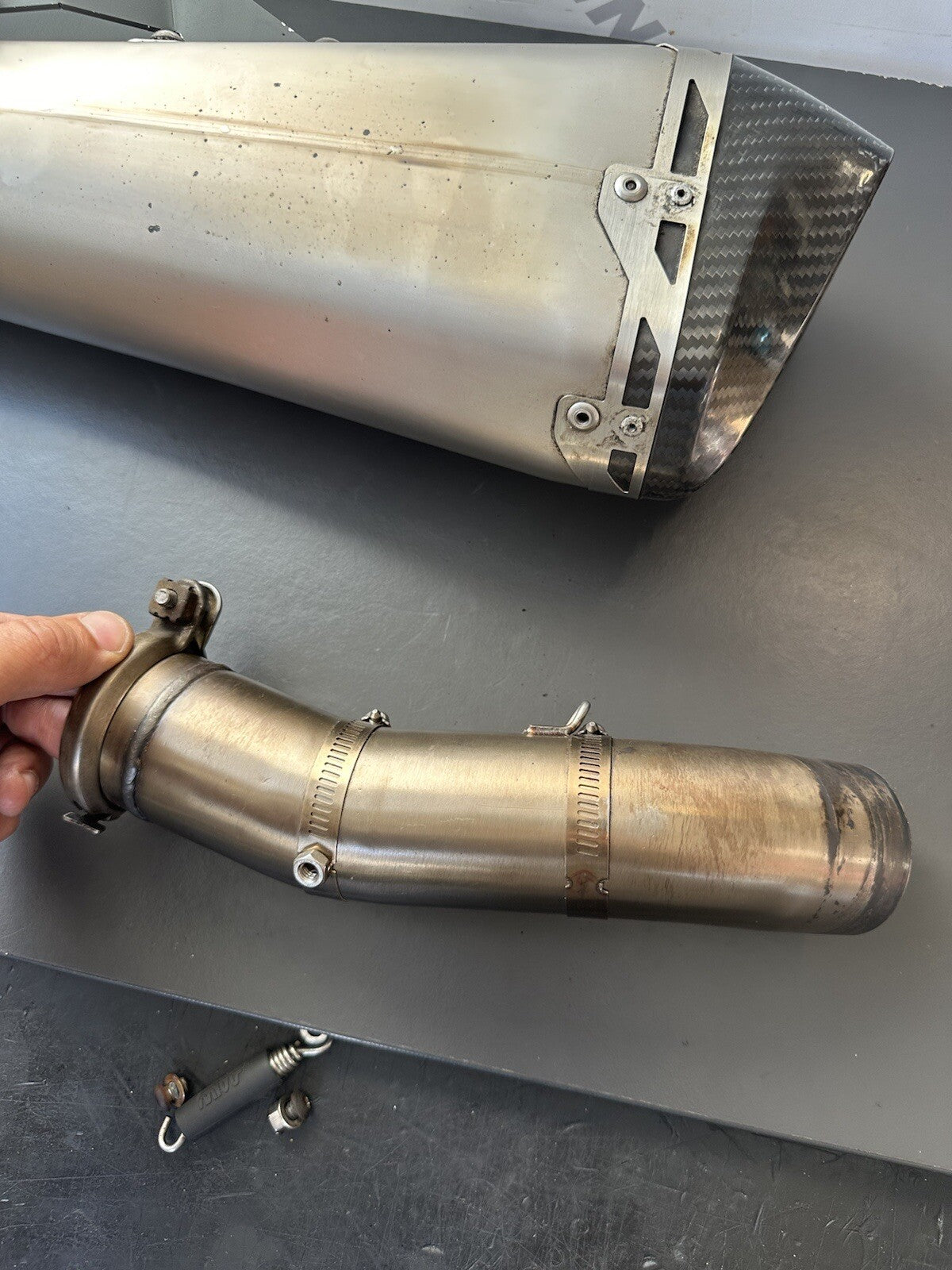KTM 790 Mivv Exhaust KTM 790 Duke MIVV Ezhaust End Can OEM 2018-2021 MIVV