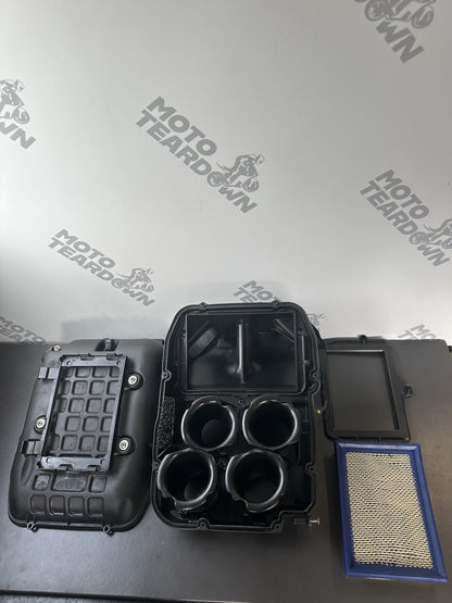 APRILIA TUONO V4 1100 FACTORY AIR BOX, Air Box 2017 OEM Air Box And Filter
