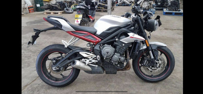 Triumph Street Triple 765 R 2017 Seat Cable Bracket And Cable
