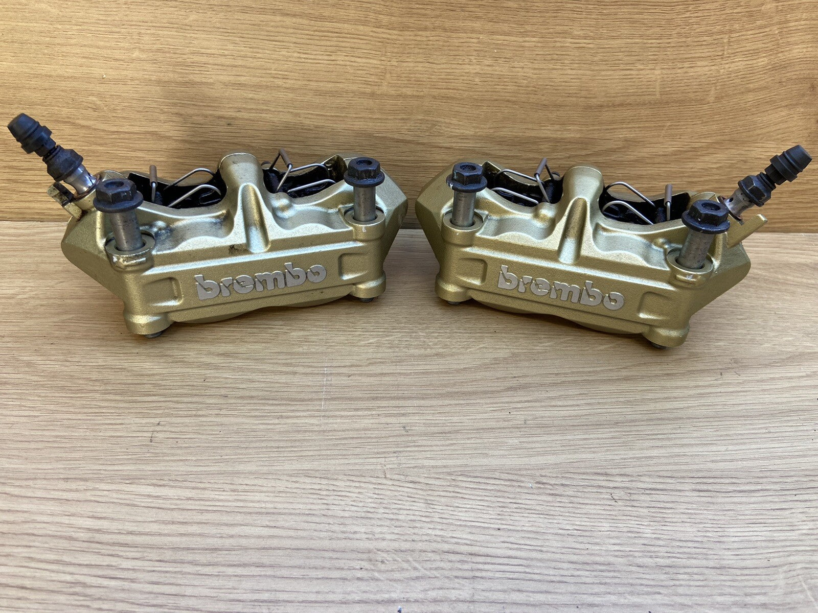 BMW S1000R 2015 S1000RR FRONT BREMBO BRAKE CALIPERS 100mm S1000R Front Calipers