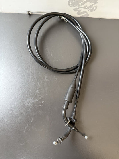 Suzuki Gsxs 125 2017 - 2021 Throttle Cables Suzuki GSXS 125 Throttle Cables OEM