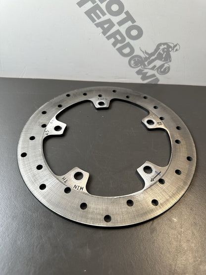KTM 125 Duke rear brake disc 2024 - 2025 KTM 125 Duke Rear Brake Disc 51 Miles