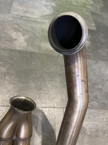 KTM Superduke R 1290 2018 2019 Exhaust Downpipes Manifold Pipe Only 8115 Miles