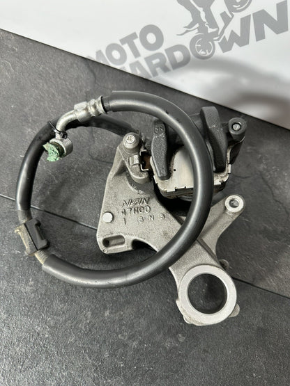 Suzuki GSXR 1000 2014 NISSIN Rear Brake Caliper & Hose 22774 Miles 2009-2016