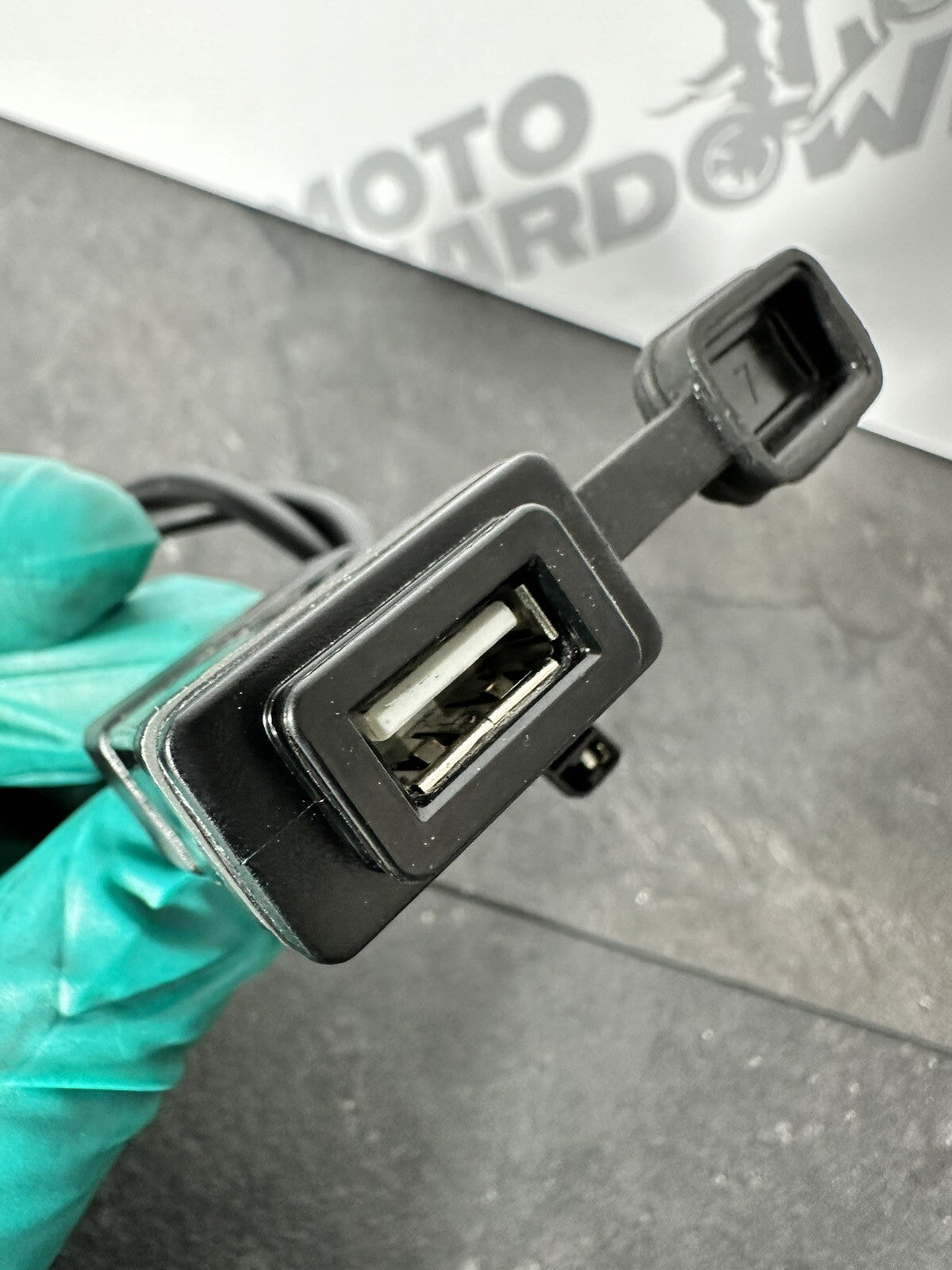 Triumph Street Triple 765 RS 2017 USB Connector Socket 10580 Mile 2018-2024 OEM