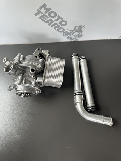Triumph Speed Triple 1200 RR 2022 water pump oil pump oil cooler 2021 to 2023