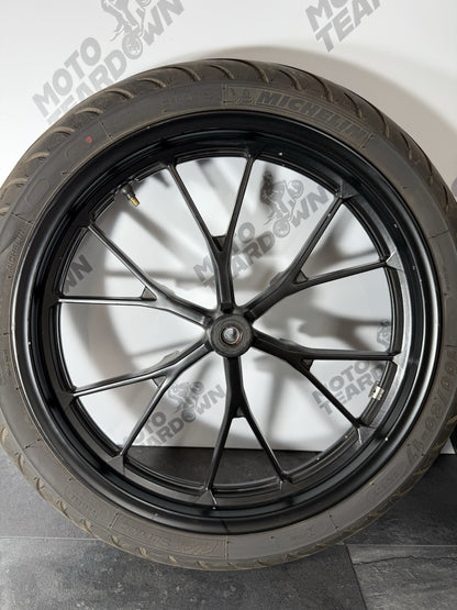 Yamaha YZF R125 R 125 2014 Front Rear Wheels Pair & Tyres 26983 Miles 2008-2018