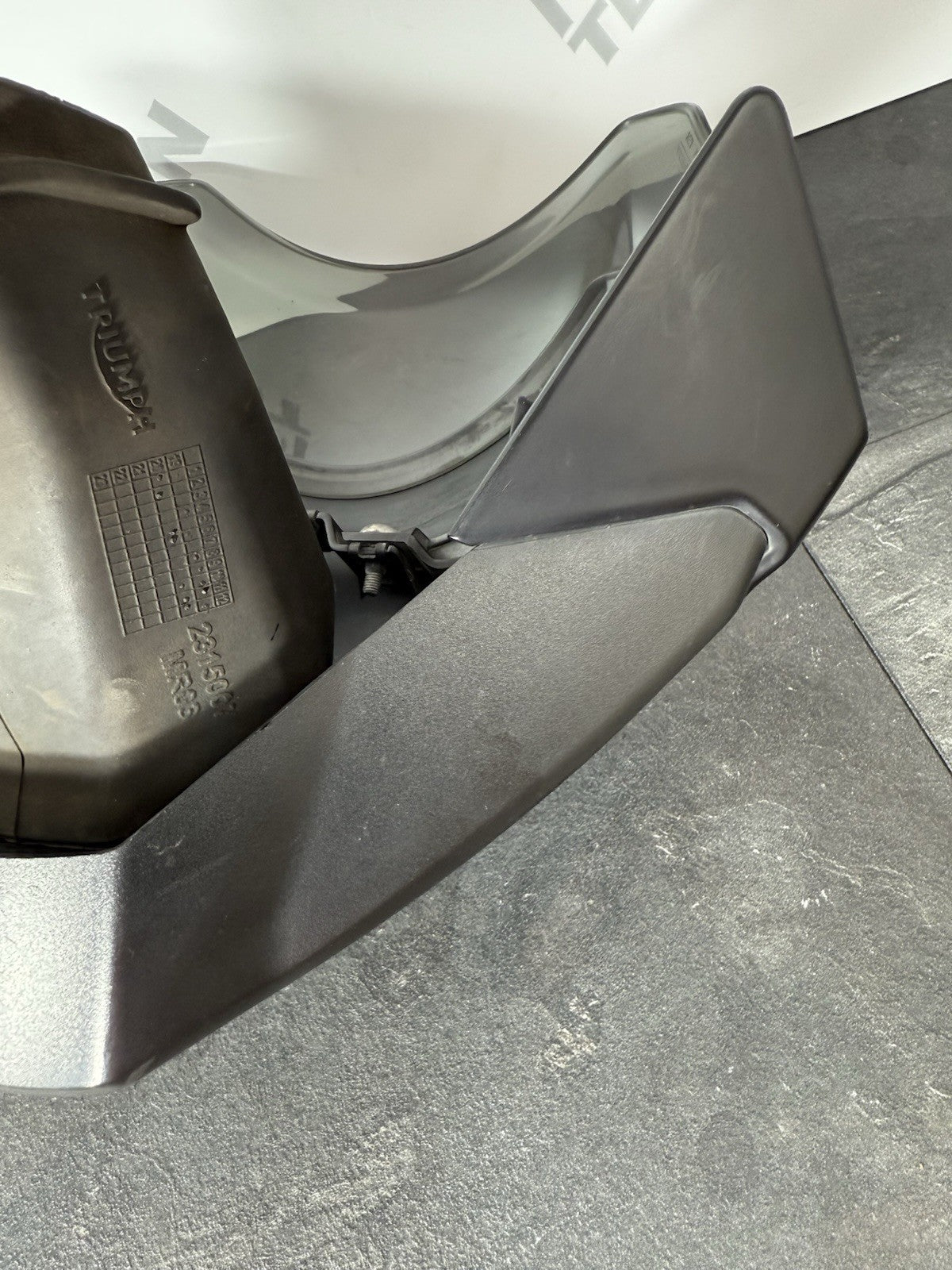 Triumph Street Triple 765 RS 2021 Nose Cone Windscreen 21650 Mile 2020-2022 OEM