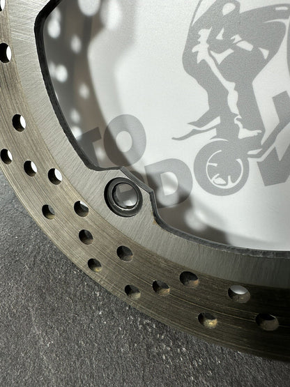 Yamaha R7 690 2024 Rear Brake Disc Rotor Only 1784 Miles 2022 2023 OEM