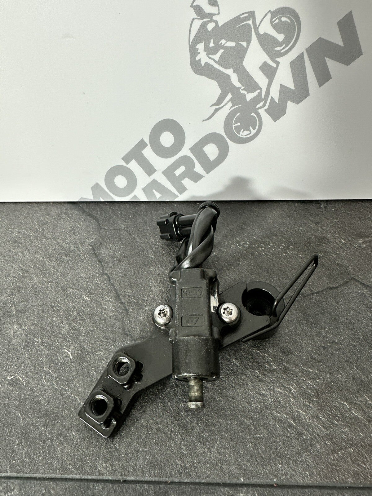 Triumph Trident 660 2022 Side Stand Switch & Mount 2962 Miles 2021-2024 OEM