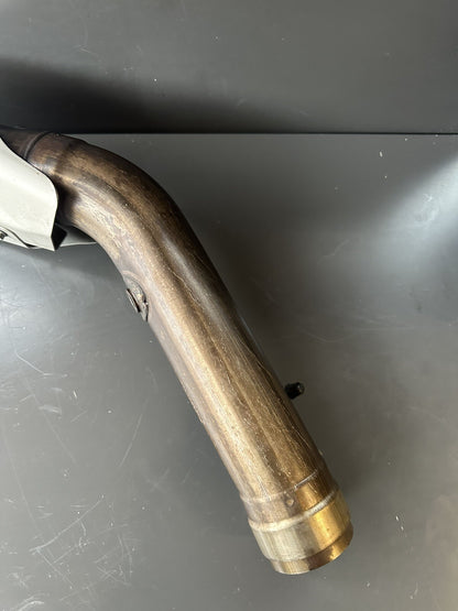 Ducati Panigale V2 HORIZONTAL EXHAUST MANIFOLD HEADER Y PIPE FRONT 570.1.455.2A