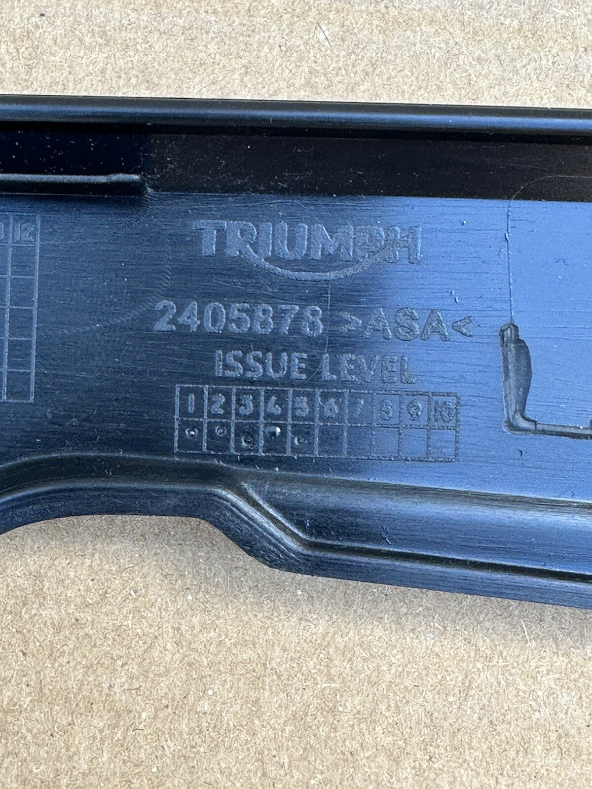 Triumph Speed Triple 1200RS Right Tank Fairing Infill Panel T2405878 Right OEM