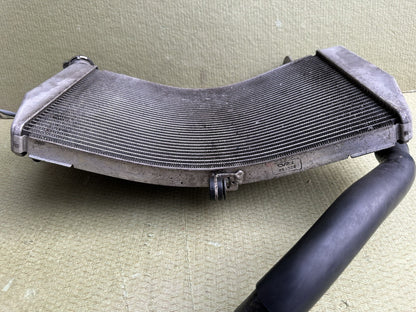 YAMAHA R1 14B RADIATOR AND FANS BIG BANG YZF 1000 2009-2014 Yamaha R1 Radiator