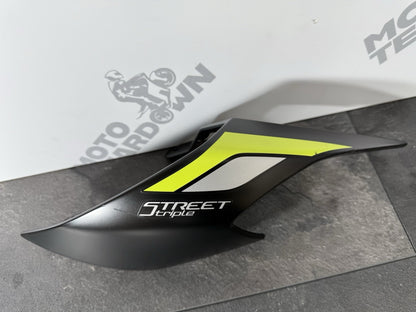 Triumph Street Triple 765 RS 2021 Rear Left Side Fairing 21650 Miles 2020-2022