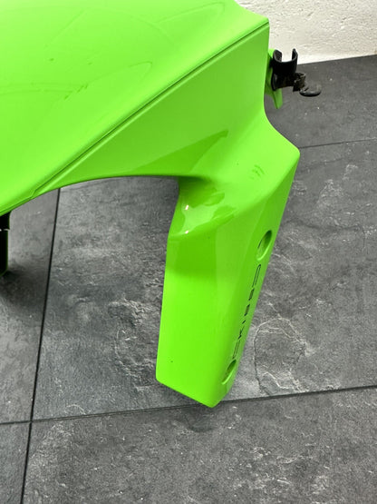 Kawasaki ZX6R 636 ABS 2016 Front Mudguard Fender *CRACKED* 8655m 2013-2015 OEM