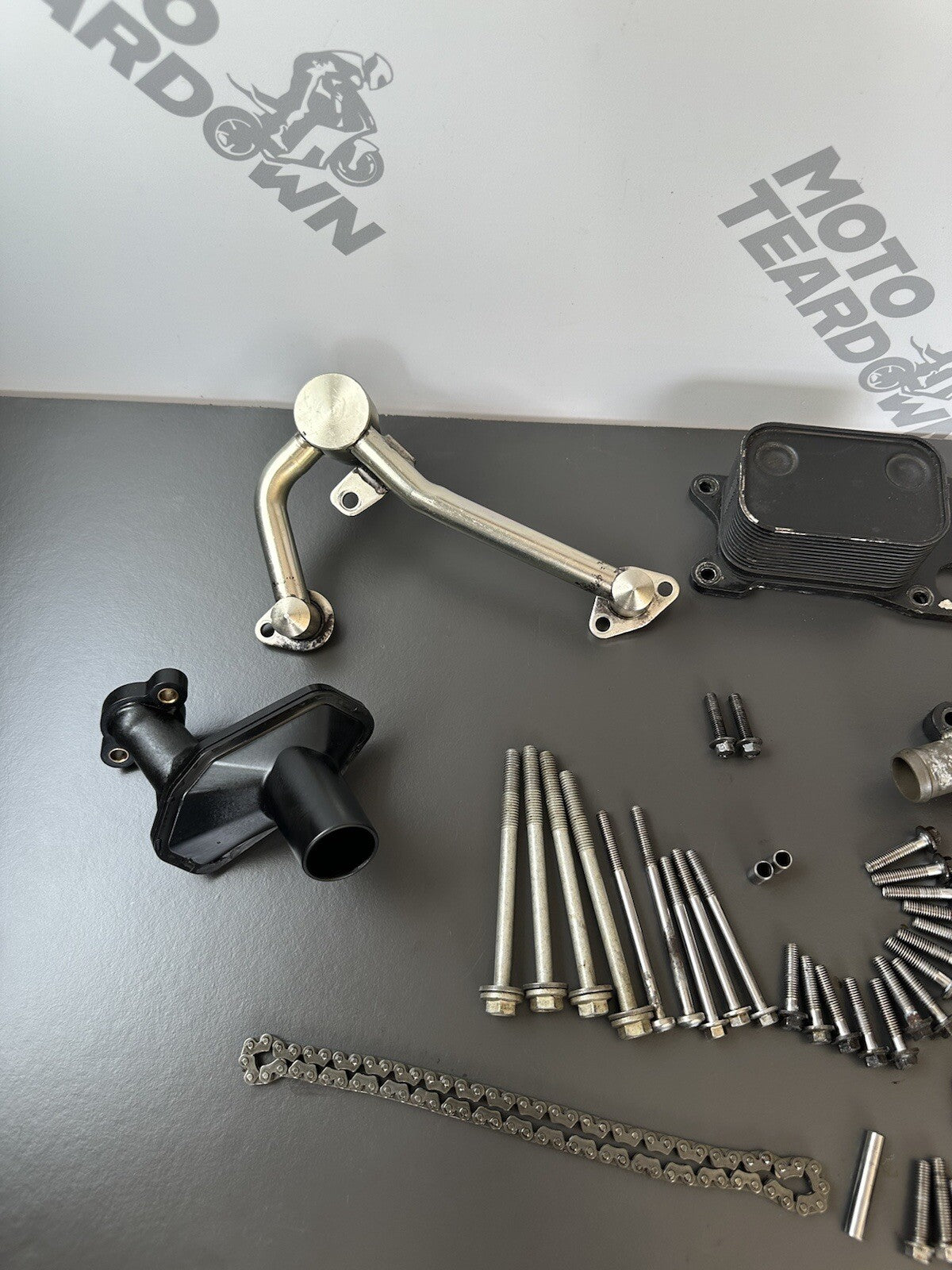 TRIUMPH STREET TRIPLE 765 RS 2017 Engine Bolts Engine Parts Job Lot 27,946 Miles