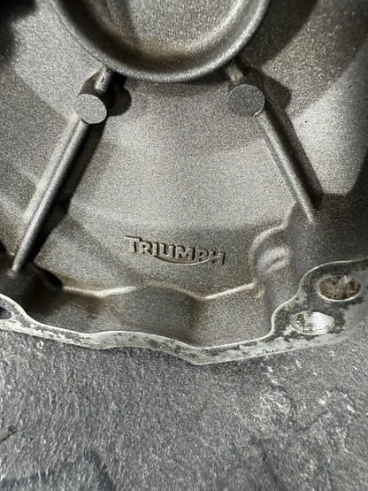 Triumph Street Triple 765 R 2017 Right Engine Crank Cover 18498 Miles 2018-2021