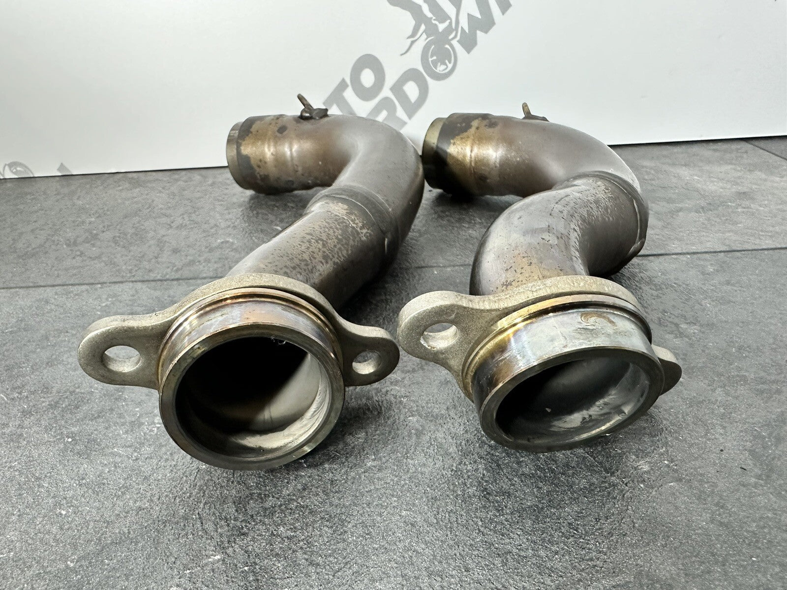 Aprilia Tuono V4 1100 2021 Rear Exhaust Downpipe Link 6606 Miles 2022-2024 OEM