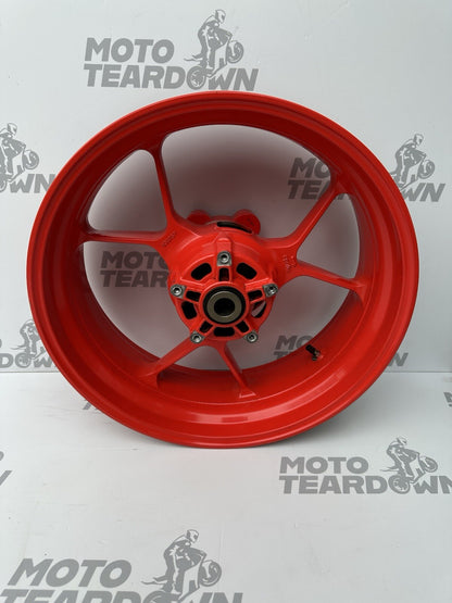 Aprilia Tuono V4 1100 Factory 2017 Rear Wheel Rim Only 9105 Mile RSV4 V4 Rear