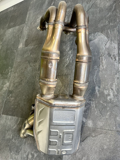 BMW S1000RR 2023 Exhaust Downpipes Headers Catalytic 2019-2022 Gen 4 OEM J43386