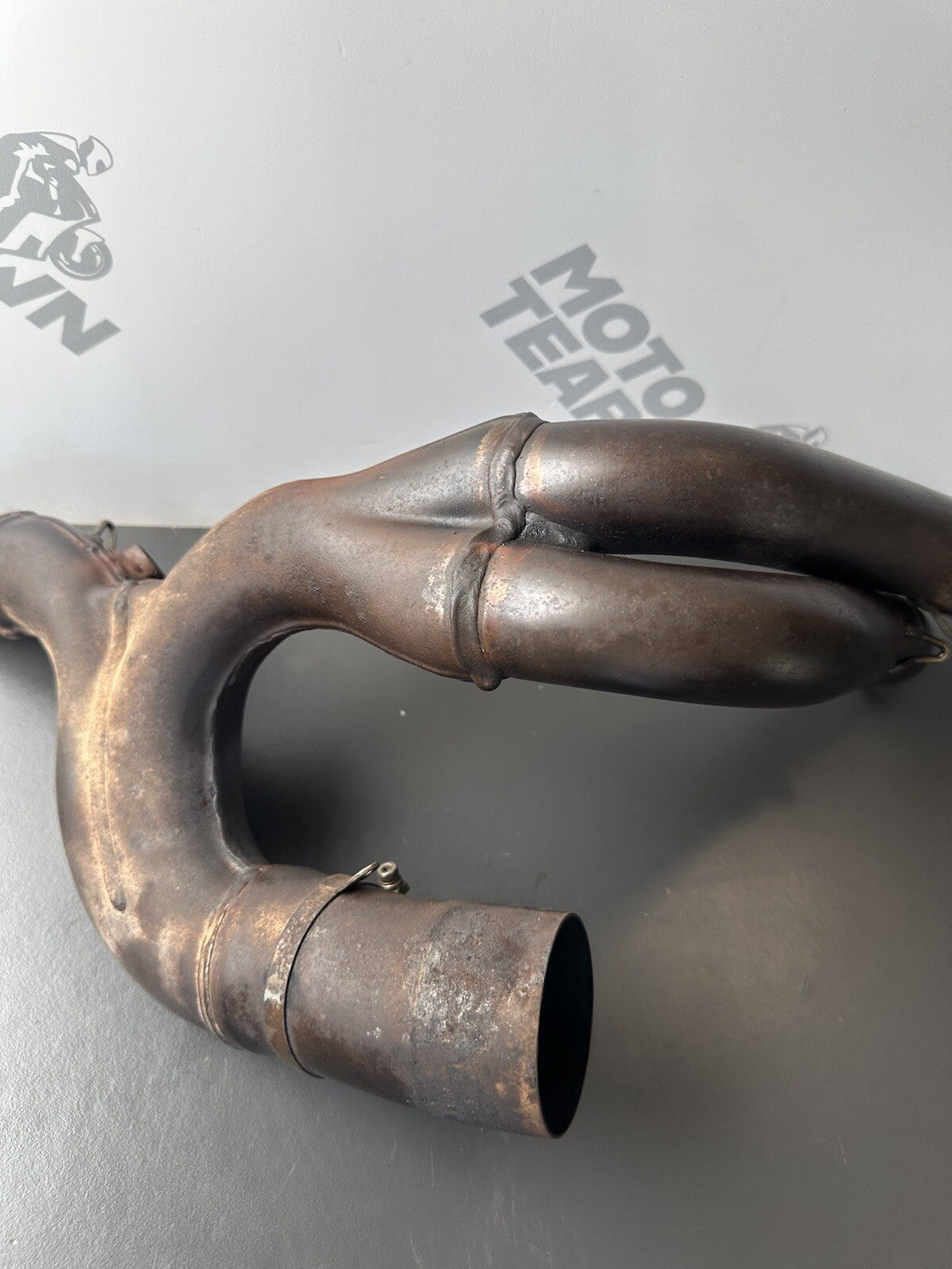 Aprilia Tuono V4 1100 Factory Exhaust Link Pipes Manifold RSV4 2017 OEM EXHAUST