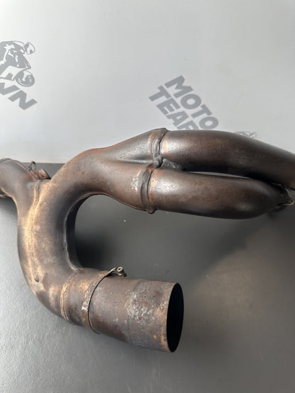 Aprilia Tuono V4 1100 Factory Exhaust Link Pipes Manifold RSV4 2017 OEM EXHAUST