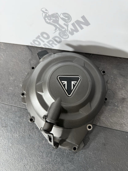 Triumph Street Triple 765 R 2017 Right Engine Casing Clutch 18498 Mile 2018-2021