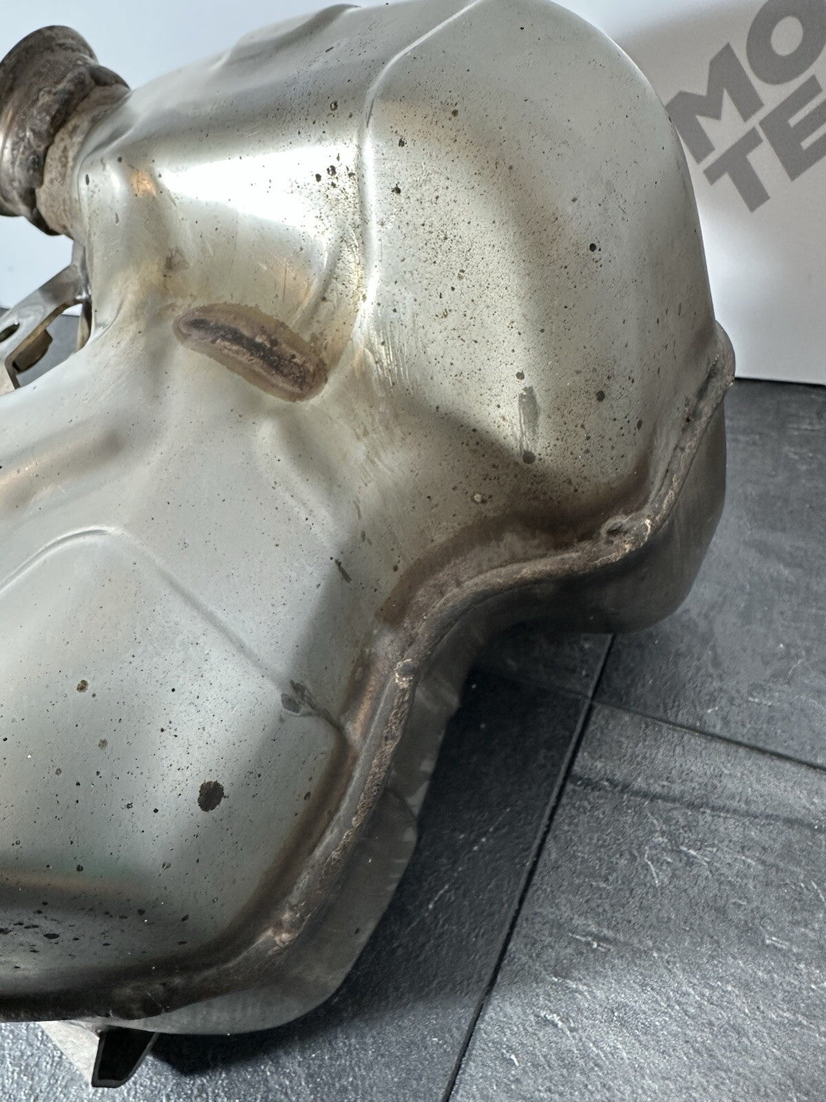KTM 790 Duke 2020 Exhaust Cat Box Catalytic Converter 3766 Miles 2018 2019 OEM