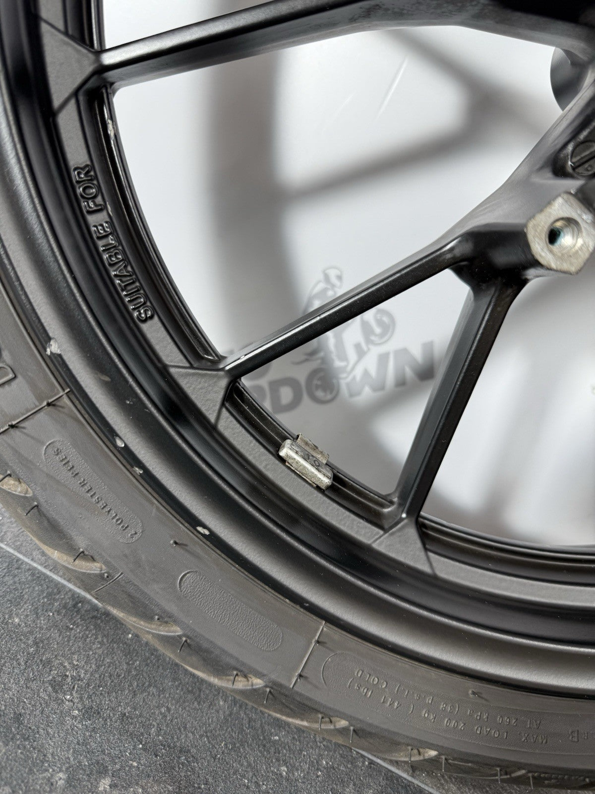 Yamaha YZF R125 R 125 2014 Front Rear Wheels Pair & Tyres 26983 Miles 2008-2018