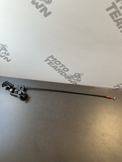 Triumph Street Triple 765S 765RS ABS 2017 - 2019 Seat Lock Latch Release Cable