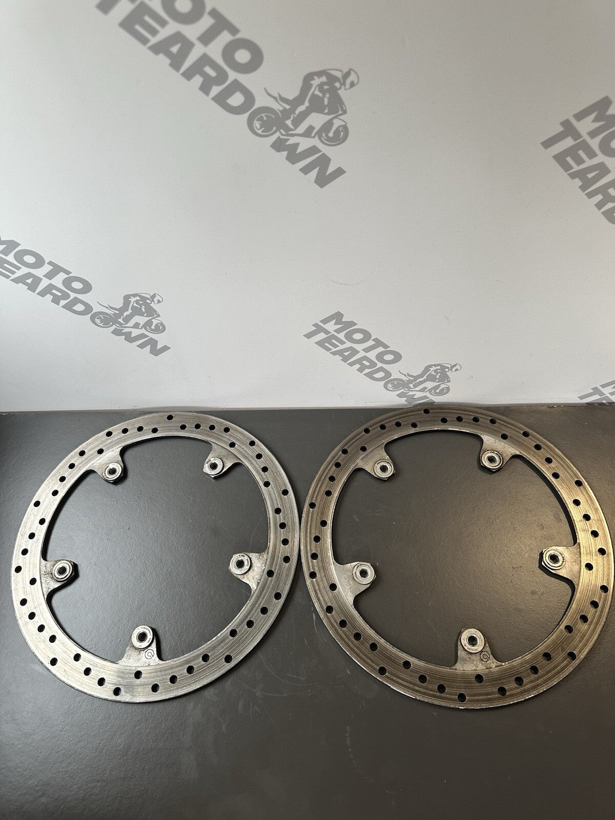 BMW S1000R Brembo FRONT BRAKE DISCS PAIR Brembo Brake Discs OEM BREMBO DISCS