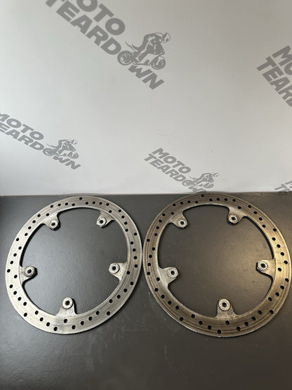 BMW S1000R Brembo FRONT BRAKE DISCS PAIR Brembo Brake Discs OEM BREMBO DISCS