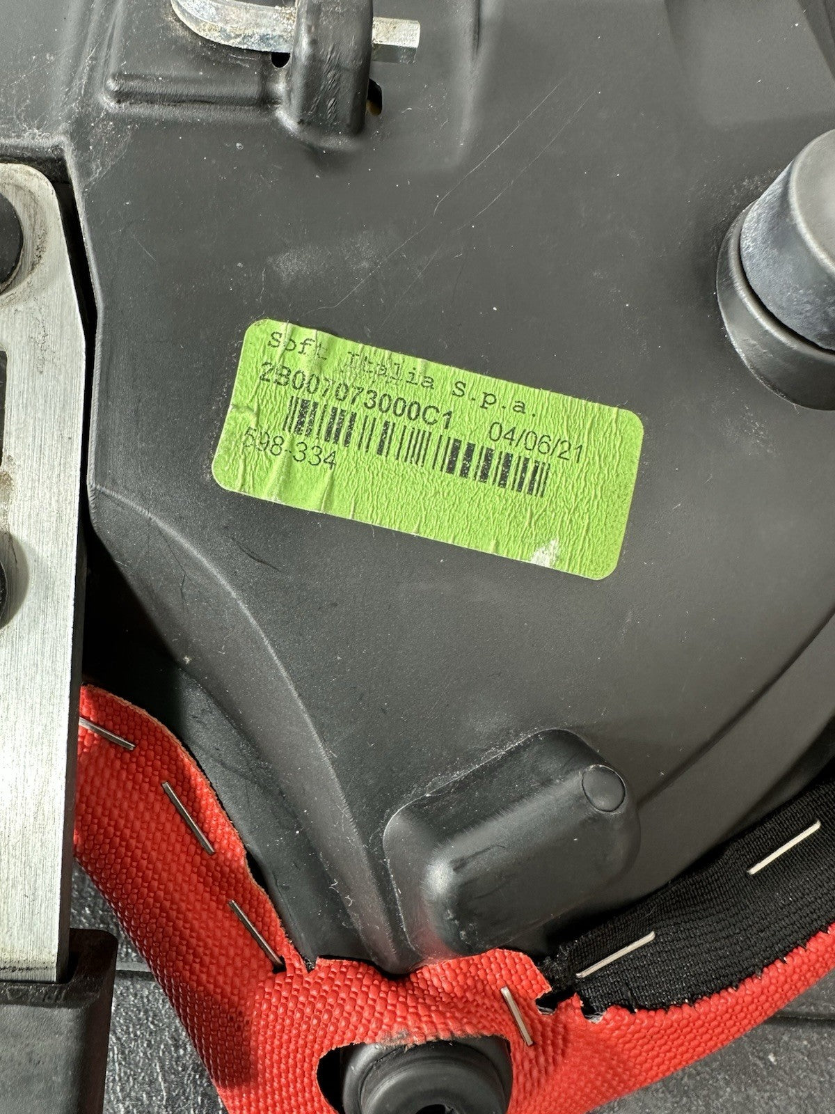 Aprilia RS660 2021 Seat Riders Seat RED Only 6220 Miles 2022-2025 OEM
