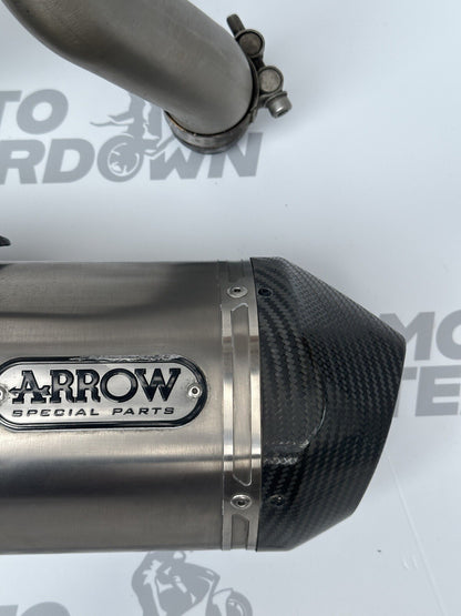 Triumph Speed Triple RS 1050 2018-2020 exhaust silencers and link pipe ARROW OEM