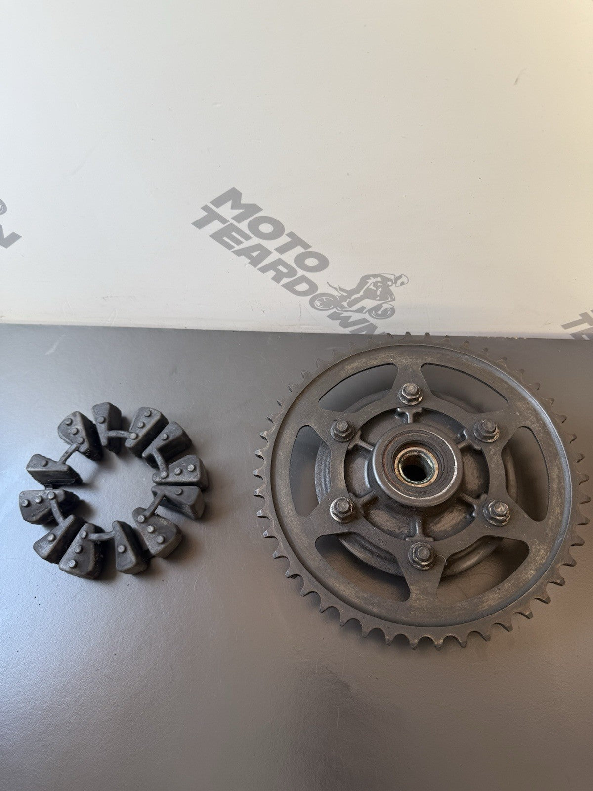 TRIUMPH STREET TRIPLE 675R Rear Sprocket Carrier 2010601 2008-2011 Rear Sprocket