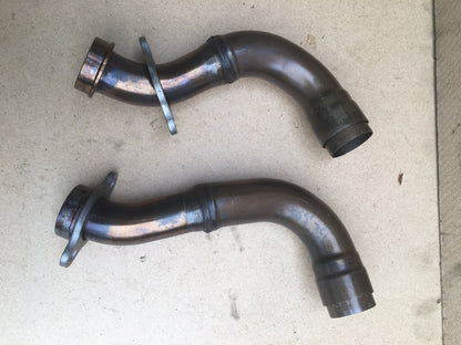 APRILIA TUONO V4 1100 Factory Exhaust Down Pipes Tuono V4 Exhaust Pipes OEM