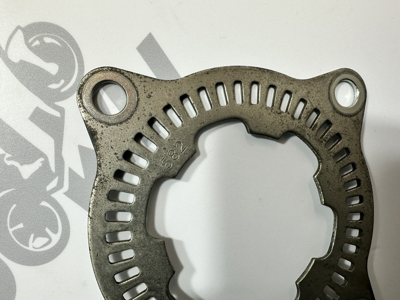 Kawasaki Z800 2016 Rear ABS Phonic Disc Ring Rotor 12691 Miles 2013-2018 OEM