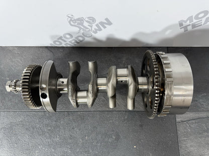 Triumph Street Triple 765 R 2017 Crankshaft & Alternator Rotor 18498m 2018-2021