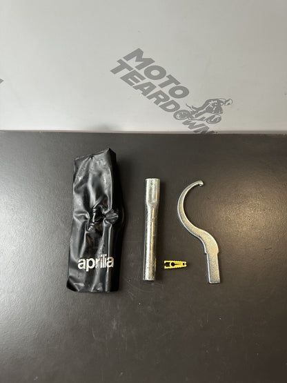Aprilia Tuono 1100 V4 Factory Tool kit & pouch Genuine OE 2015 - 2019 Tool Kit