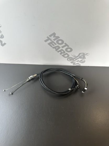 Honda CBR 1000 RR Throttle Cables Fireblade 2004 to 2005 1000RR Throttle Cables