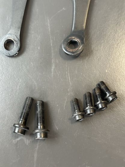 bolts & brackets for a Yamaha MT07 2015 MT07 Engine Mount Bolts NOT COMPLETE SET