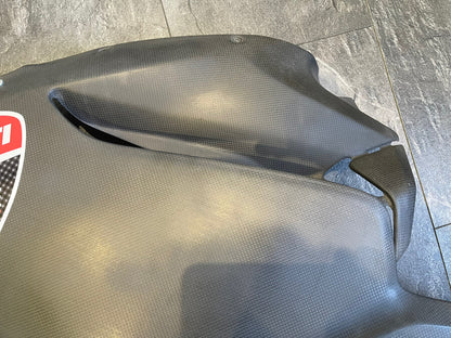 Ducati Panigale 1199 S 2012-2014 Carbon Fibre Matte Side Race Fairings 1299 899