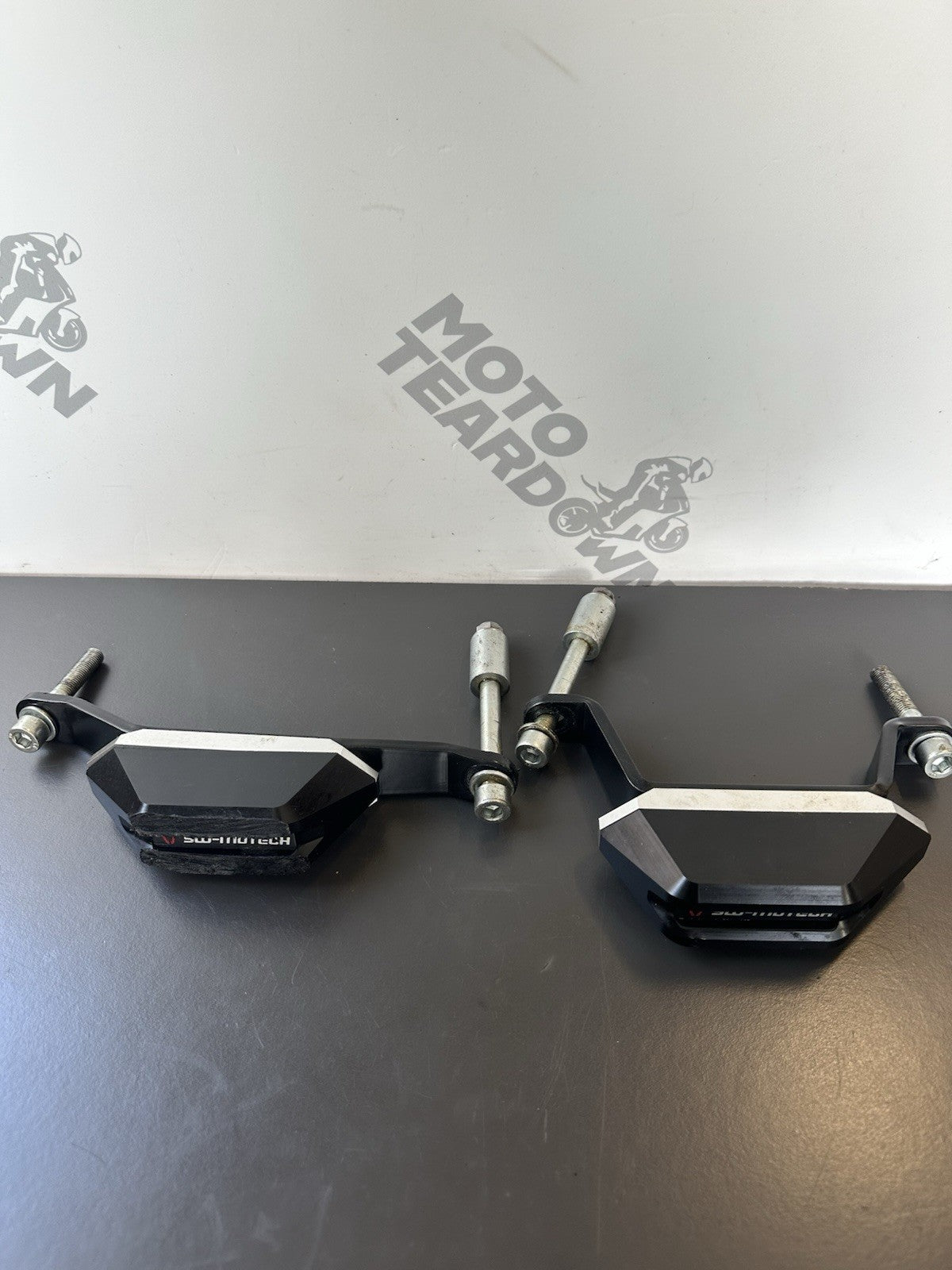 Triumph STREET TRIPLE 675 2007-2011 SW Motech Frame Sliders SW MOTECH GUARDS